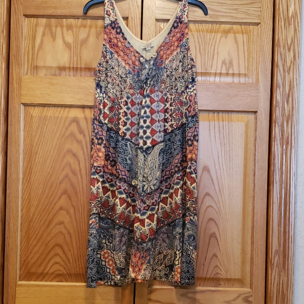 One World dress, size large